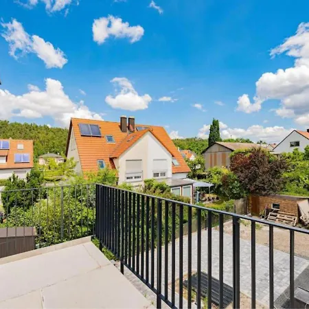 Ferienwohnung Geschmackvoller Neubau In Zirndorf. Exterior foto